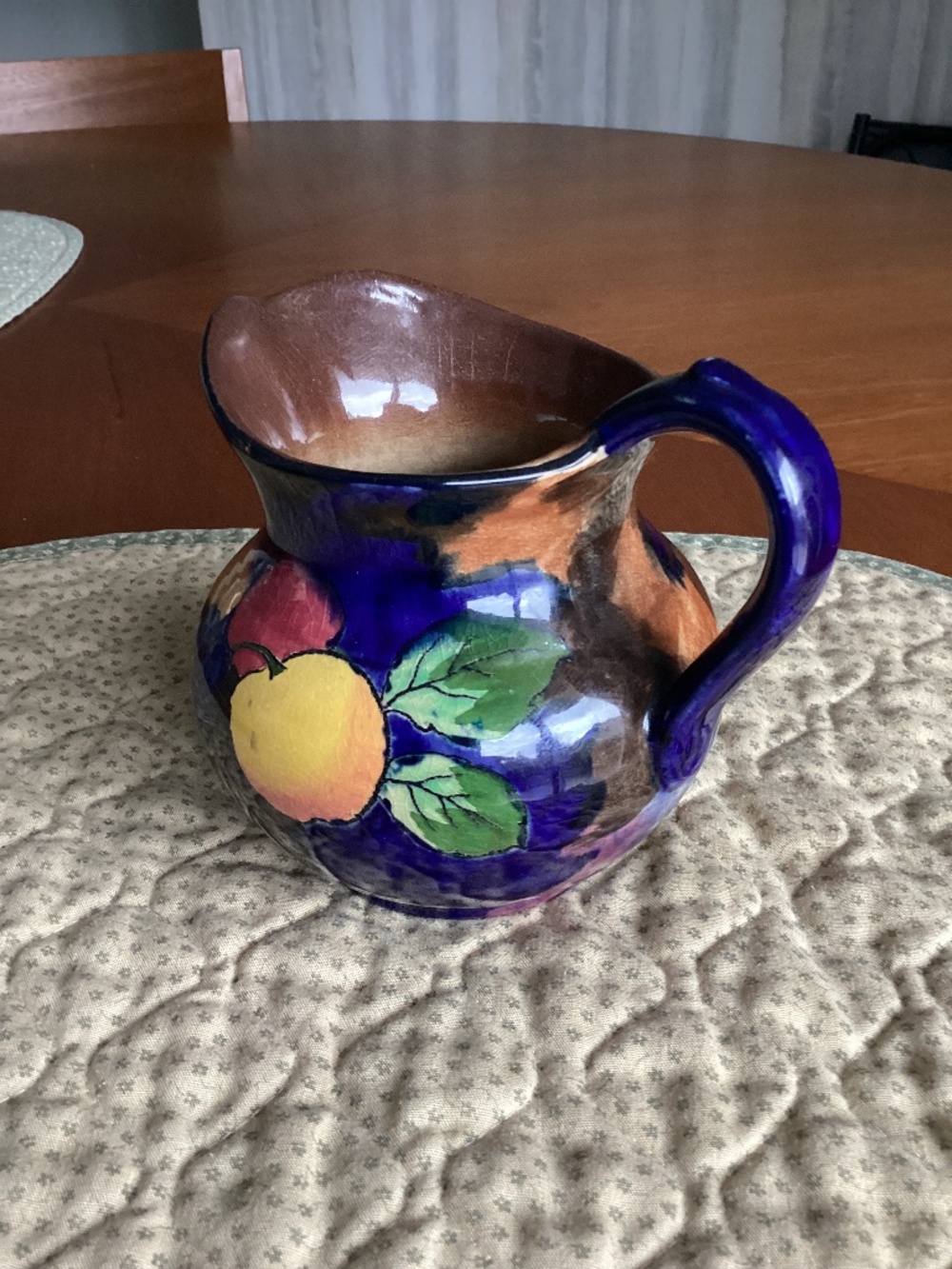 H & K Tunstall Art Deco Pitcher ‘Autumn’